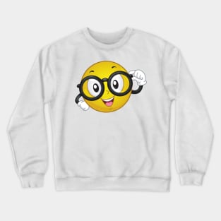 Student Smiley Crewneck Sweatshirt